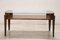 Couchtisch aus Holz & Glas, 1950er 5