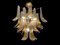 Murano Glass Feather Chandelier, 1970s 13