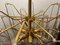 Lámpara de araña de cristal de Murano, años 70, Imagen 6