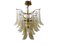 Murano Glass Feather Chandelier, 1970s, Image 1