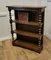 Gothic Style Oak Open Bookcase by Old Charm 2