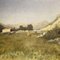 Italian Artist, Landscape with Hunter, 1899, Oil on Canvas, Framed 15
