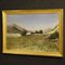 Italian Artist, Landscape with Hunter, 1899, Oil on Canvas, Framed 17