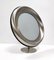 Postmodern Round Anodized Brass Vanity Mirror attributed to Sergio Mazza, Italy, 1970s, Image 3