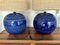 Mid-Century Italian Blue Ceramic Lamps by Bitossi for Rimini. 1990s, Set of 2 3