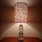 Lámpara de mesa de cristal de Doria Leuchten, años 60, Imagen 4
