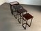 Nesting Tables by Josef Hoffmann for J&J Kohn, 1890s, Set of 4 1