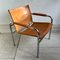 Vintage Scandinavian Leather Klinte Armchair attributed to Tord Bjorklund for Ikea, Image 4