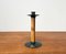 Postmodern Metal & Bamboo Candleholder from Wagner Design, Image 1