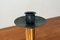 Postmodern Metal & Bamboo Candleholder from Wagner Design 2