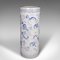 Tall Vintage Chinese Blue and White Umbrella Holder, 1960s, Image 1