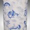Tall Vintage Chinese Blue and White Umbrella Holder, 1960s, Image 6