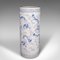 Tall Vintage Chinese Blue and White Umbrella Holder, 1960s 2