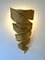 French Ribbon Gilt Metal Sconces by Fondica, 1990s, Set of 2, Image 9