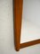 Mirror with Wooden Frame and Two Light Points, 1960s 4