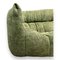 Vintage Green Two-Seater Corner Sofa by Aralia for Ligne Roset, 1980s 6
