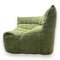 Vintage Green Two-Seater Corner Sofa by Aralia for Ligne Roset, 1980s 10
