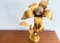 Goldene Hollywood Regency Tischlampe in Blumenform im Stil von Koegl, 1970er 4