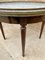 Louis XVI Style Walnut and Marble Top Bouillotte Table, 1890s, Image 3