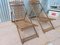 English Iron Steamer Ship Deck Chairs, 1920s, Set of 2 3