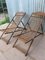 English Iron Steamer Ship Deck Chairs, 1920s, Set of 2 15