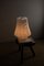 Lampada da tavolo vintage a fungo in vetro di Murano bianco, anni '70, Immagine 2