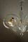 Lámpara grande de cristal de Murano de Ercole Barovier para Barovier & Toso, años 40, Imagen 5