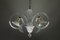 Lámpara grande de cristal de Murano de Ercole Barovier para Barovier & Toso, años 40, Imagen 1