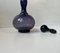Mid-Century Purple Art Glass Decanter by Jacob E. Bang for Holmegaard, 1950s, Image 5