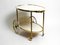 Mid-Century Brass and Wood Serving Trolley or Bar Cart from Vereinigte Werkstätten, 1950s, Image 20