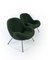 Egg Lounge Chairs by Fritz Neth for Correcta Germany, 1950s, Set of 2 3