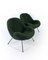 Set of Egg Lounge Chairs by Fritz Neth for Correcta Germany, 1950s 3