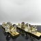 German Glass Wall Lights from Sische, 1970s, Set of 2 5