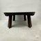 Brutalist Wooden Coffee Table, 1970s, Image 8