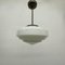 Lampada da soffitto Art Déco in vetro opalino, anni '30, Immagine 1