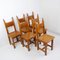 Brutalist Dining Chairs, 1970s, Set of 6, Image 6