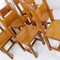 Brutalist Dining Chairs, 1970s, Set of 6 4