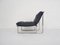 Tubular Leather Lounge Chair from Steiner, France, 1970s 4