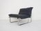 Tubular Leather Lounge Chair from Steiner, France, 1970s 1