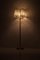 Lámpara de pie sueca moderna de latón, años 40, Imagen 4