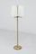 Swedish Modern Floor Lamp in Brass, 1940s 3