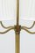 Swedish Modern Floor Lamp in Brass, 1940s 9