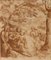 Girolamo Muziano, Die Heilige Familie, Federzeichnung auf Papier, gerahmt 2