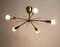 Sonne Ceiling Lamp in Brass from J. T. Kalmar, Austria, 1950s, Image 7