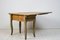 Antique Swedish Rococo Pine Drop-Leaf Table, Image 5