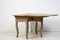 Antique Swedish Rococo Pine Drop-Leaf Table, Image 4