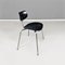 German Modern Wood and Metal Chairs by Egon Eiermann for Wilde + Spieth, 1960, Set of 6, Image 6