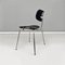 German Modern Wood and Metal Chairs by Egon Eiermann for Wilde + Spieth, 1960, Set of 6, Image 7