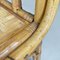 Italian Modern High-Backed Woven Rattan Chairs, 1960s, Set of 4 13