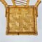 Italian Modern High-Backed Woven Rattan Chairs, 1960s, Set of 4, Image 10